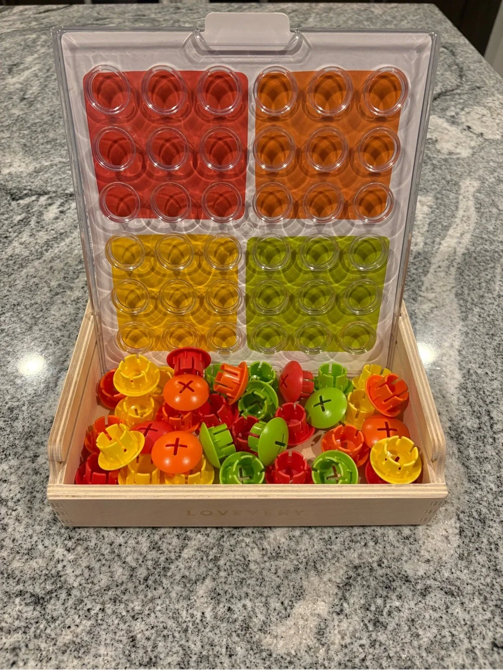 LOVEVERY Mosaic Button Board